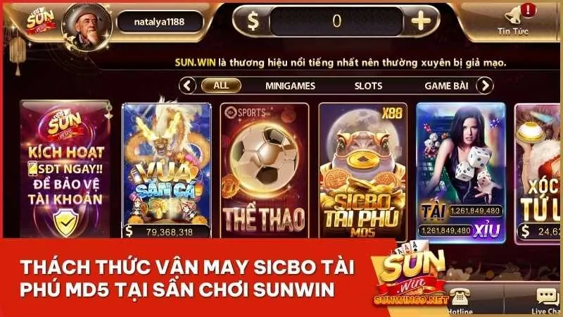 Sicbo Tài Phú MD5