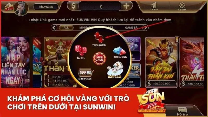 Trên Dưới tại Sunwin